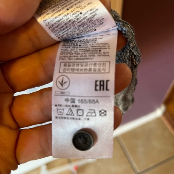 Gap Chambray blue button dress - Picture 4 of 4